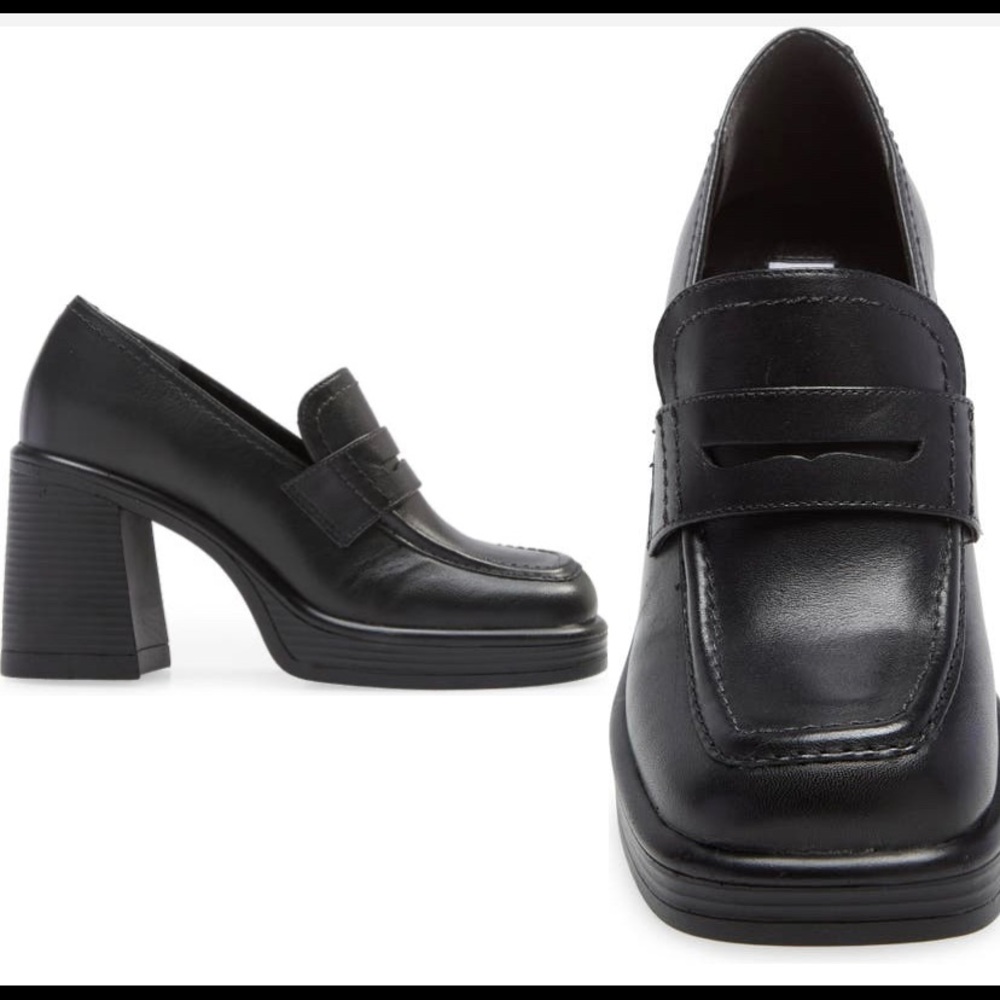 Steve Madden platform loafer